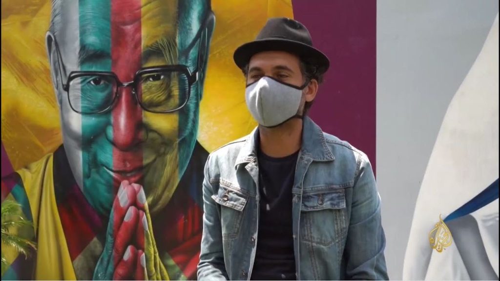 Cobra is a Brazilian artist and owner of the largest mural in the world